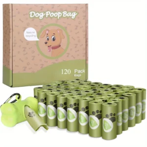Biologisch abbaubare Hundekotbeutel, 8 Rollen