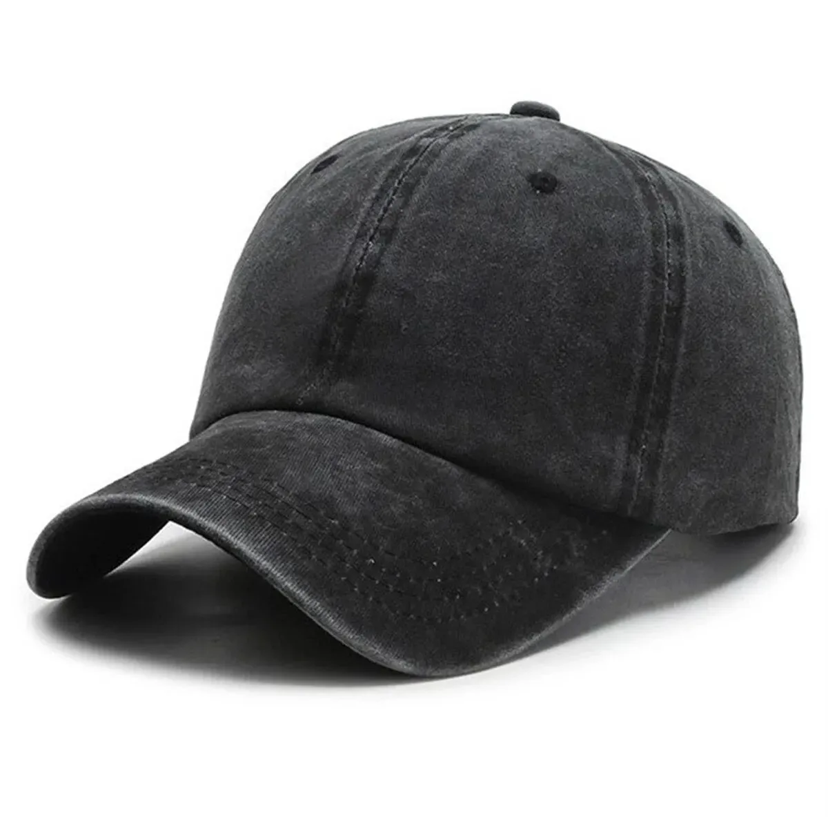 Baseballkappe in Unifarbe, unisex – Bild 3
