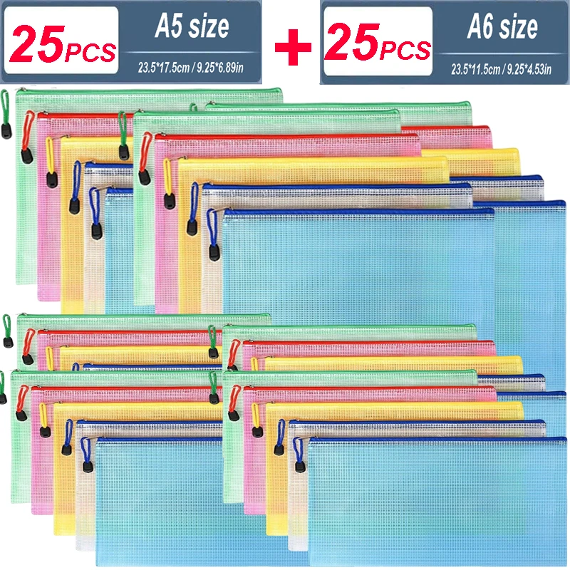 Dokumententaschen mit Reißverschluss A4/A5/A6 (5–100 Stück) – Bild 19