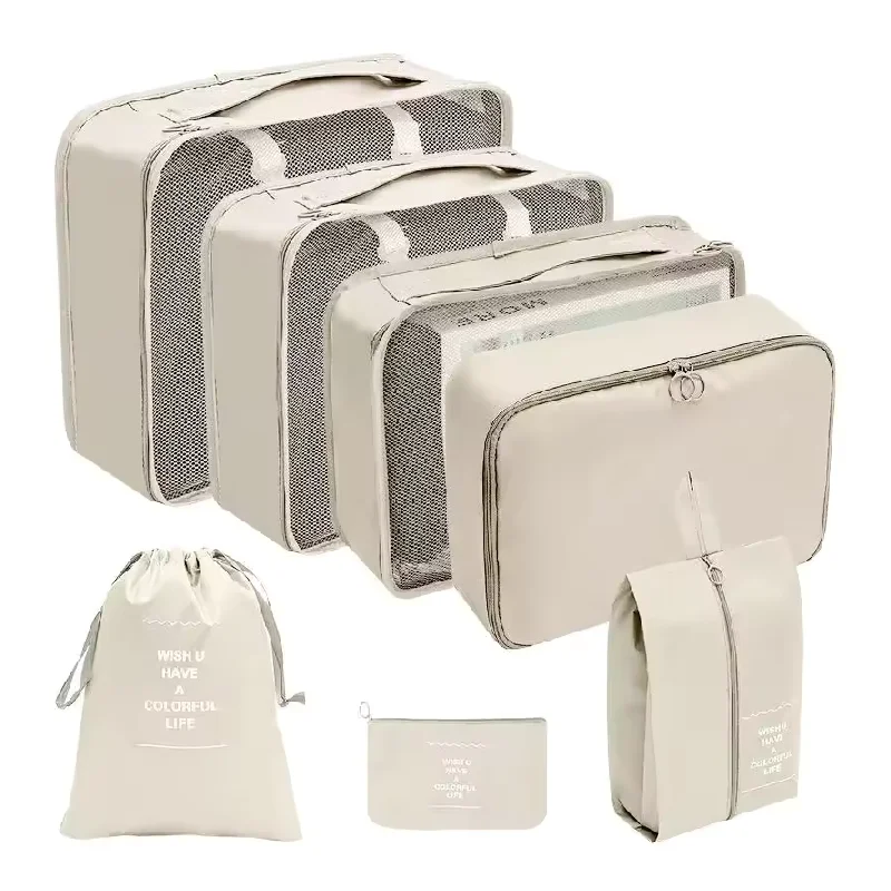 Packtaschen-Set für Koffer, 7-teilig – Bild 7