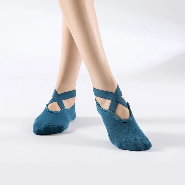 Damen-Yoga- und Pilates-Socken mit Noppen – Bild 15