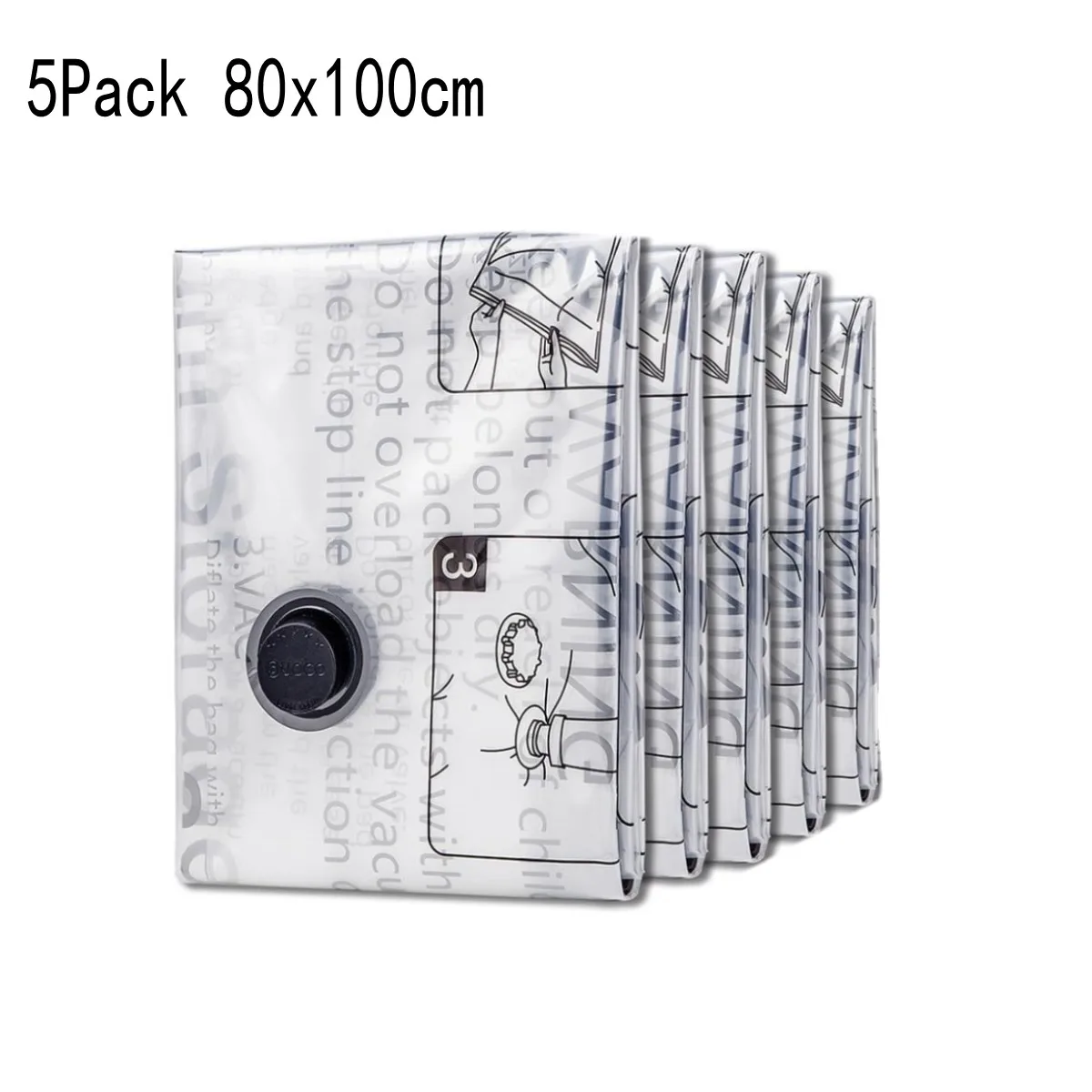 Vakuumbeutel 5er-Pack, platzsparend – Bild 10