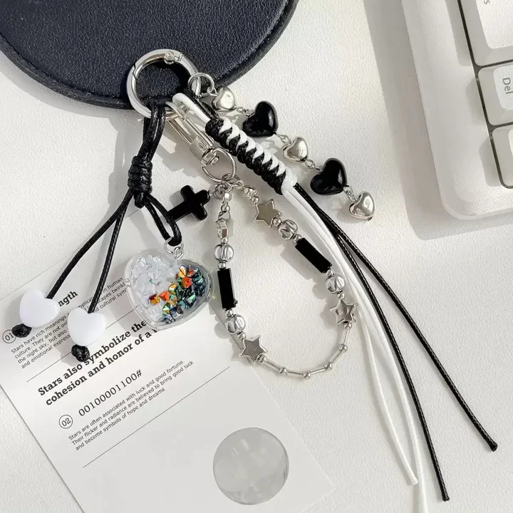 Transparente Schultertasche im Y2K-Stil – Bild 10