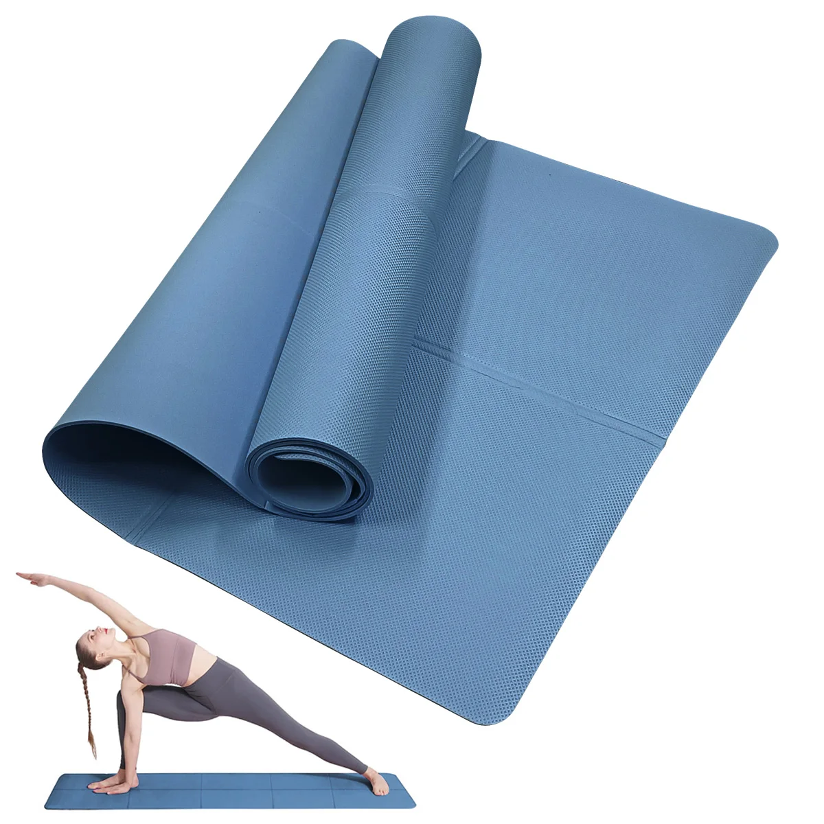 Yogamatte aus EVA-Schaum, 4 mm – Bild 9