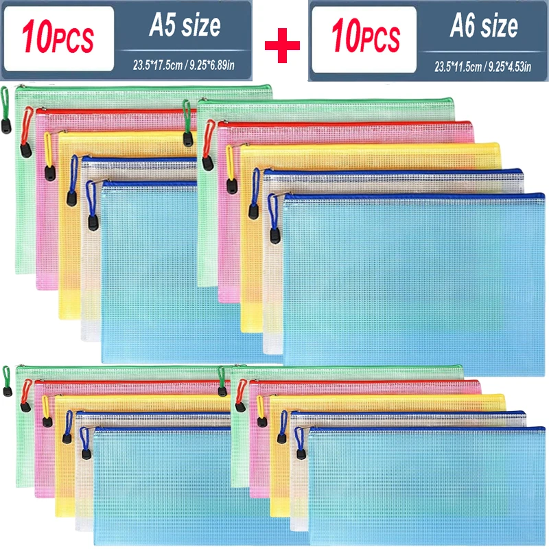 Dokumententaschen mit Reißverschluss A4/A5/A6 (5–100 Stück) – Bild 27
