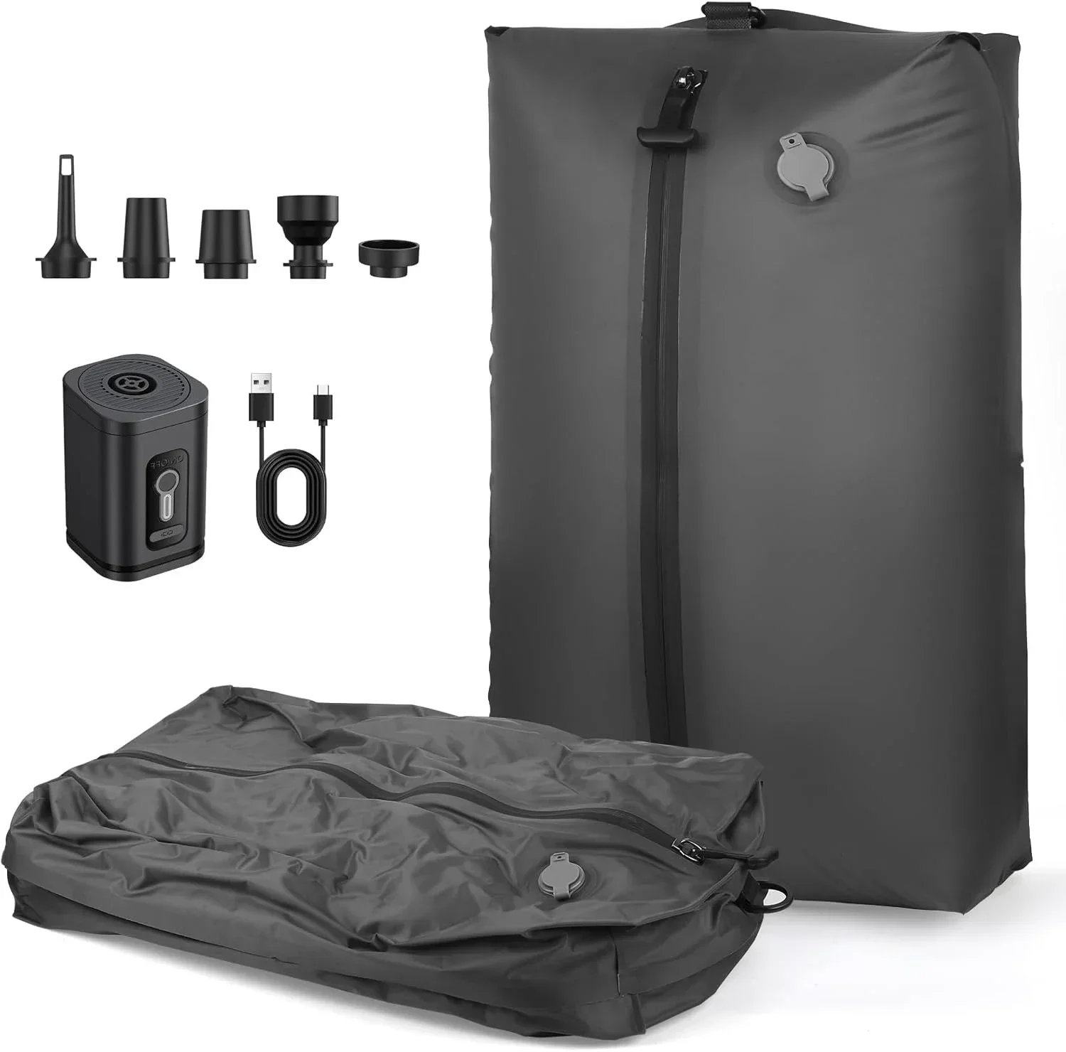 Vakuum-Packsack 17 L mit Handpumpe – für Reise und Camping