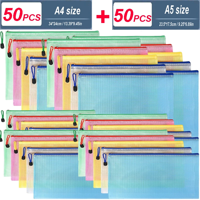Dokumententaschen mit Reißverschluss A4/A5/A6 (5–100 Stück) – Bild 22