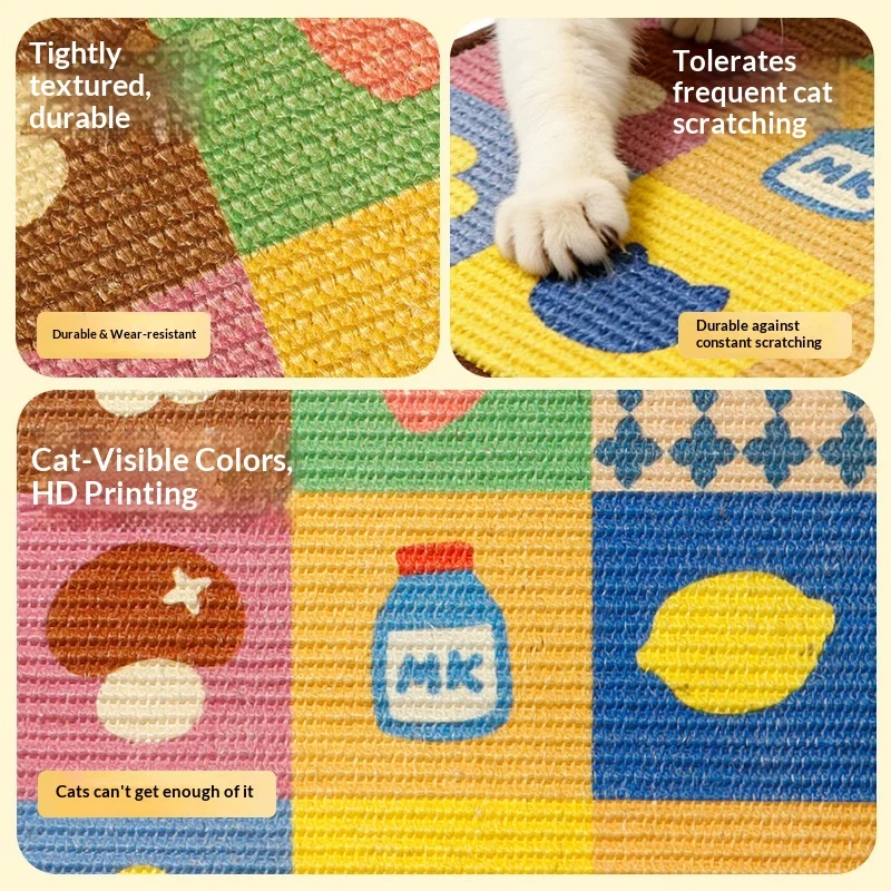 Sisal-Kratzbrett für Katzen, senkrecht – Bild 3
