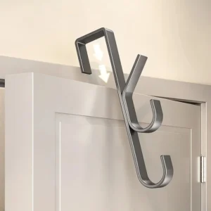 Türgarderobe aus Metall, platzsparend