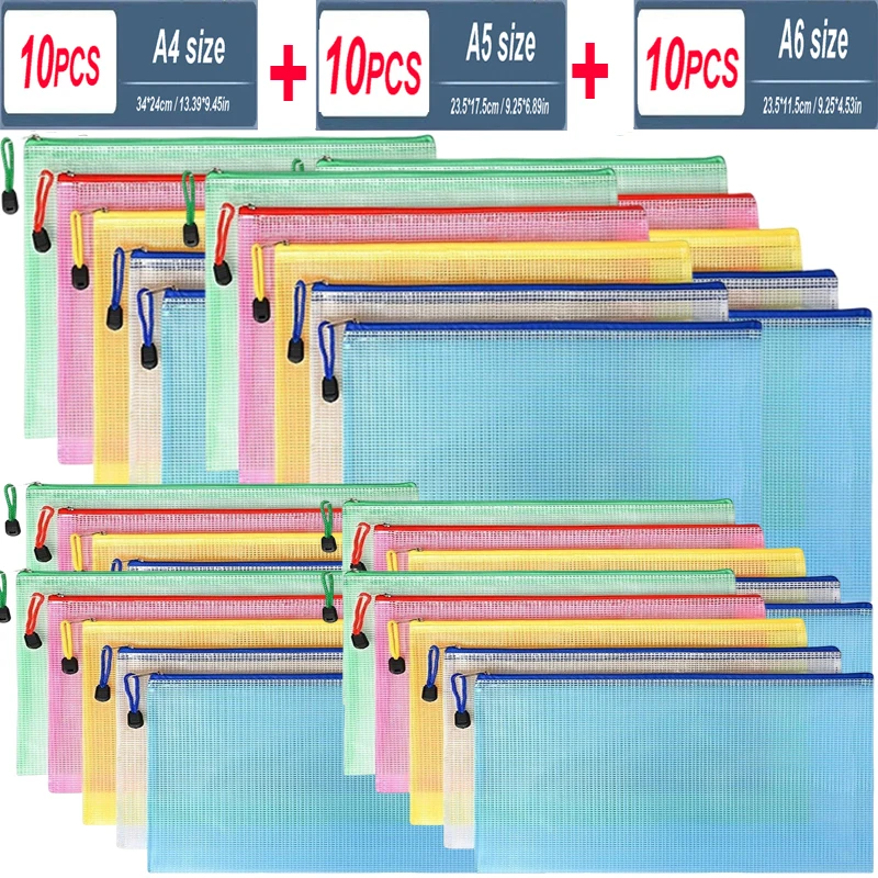 Dokumententaschen mit Reißverschluss A4/A5/A6 (5–100 Stück) – Bild 8