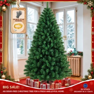 Dichter Weihnachtsbaum aus PVC, 180 oder 210 cm