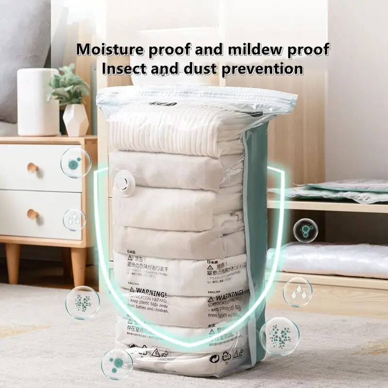 Vakuumbeutel für Kleidung und Bettzeug – ohne Pumpe – Bild 4
