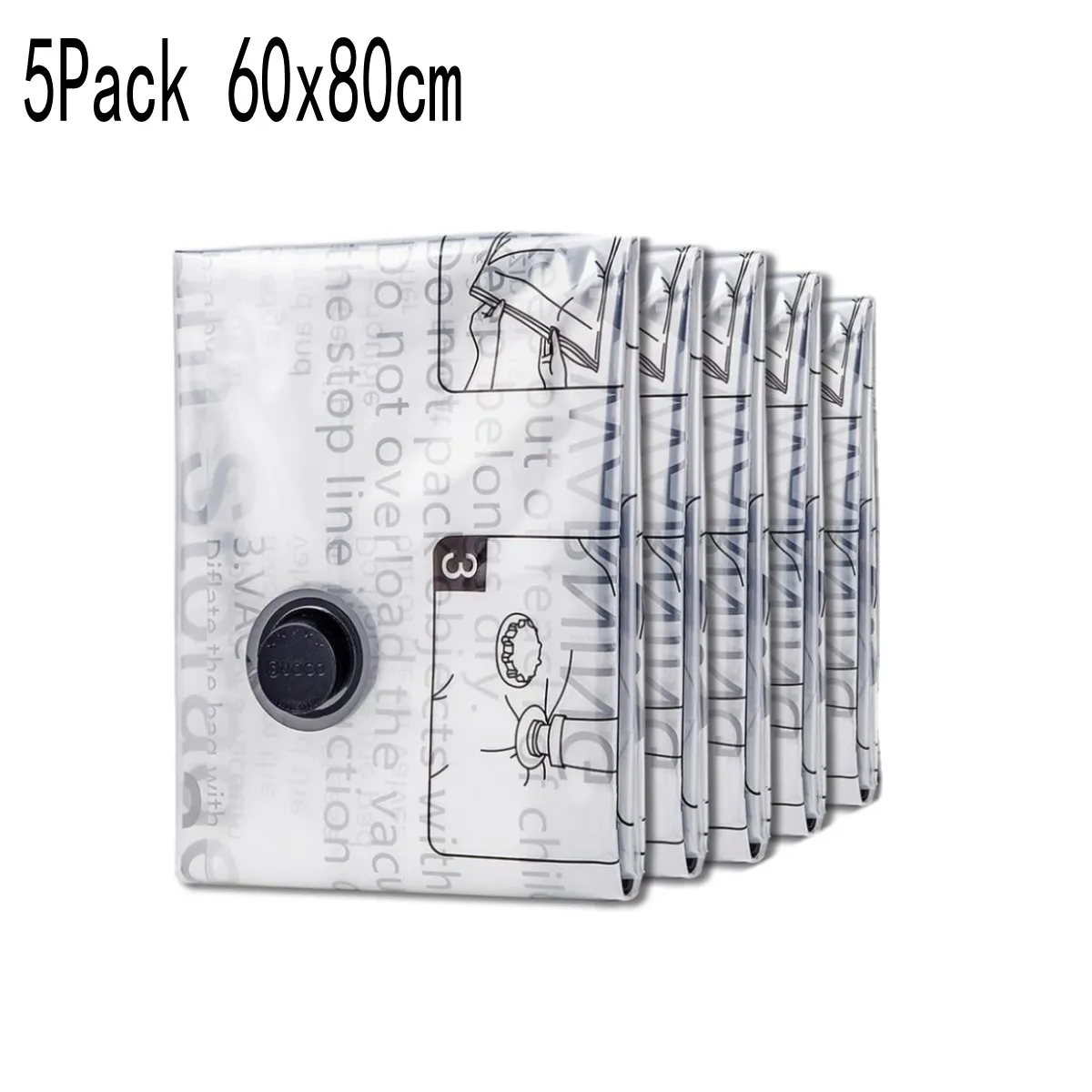 Vakuumbeutel 5er-Pack, platzsparend – Bild 7