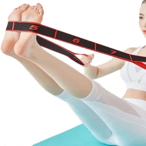 Yoga-Dehnband mit Schlaufen