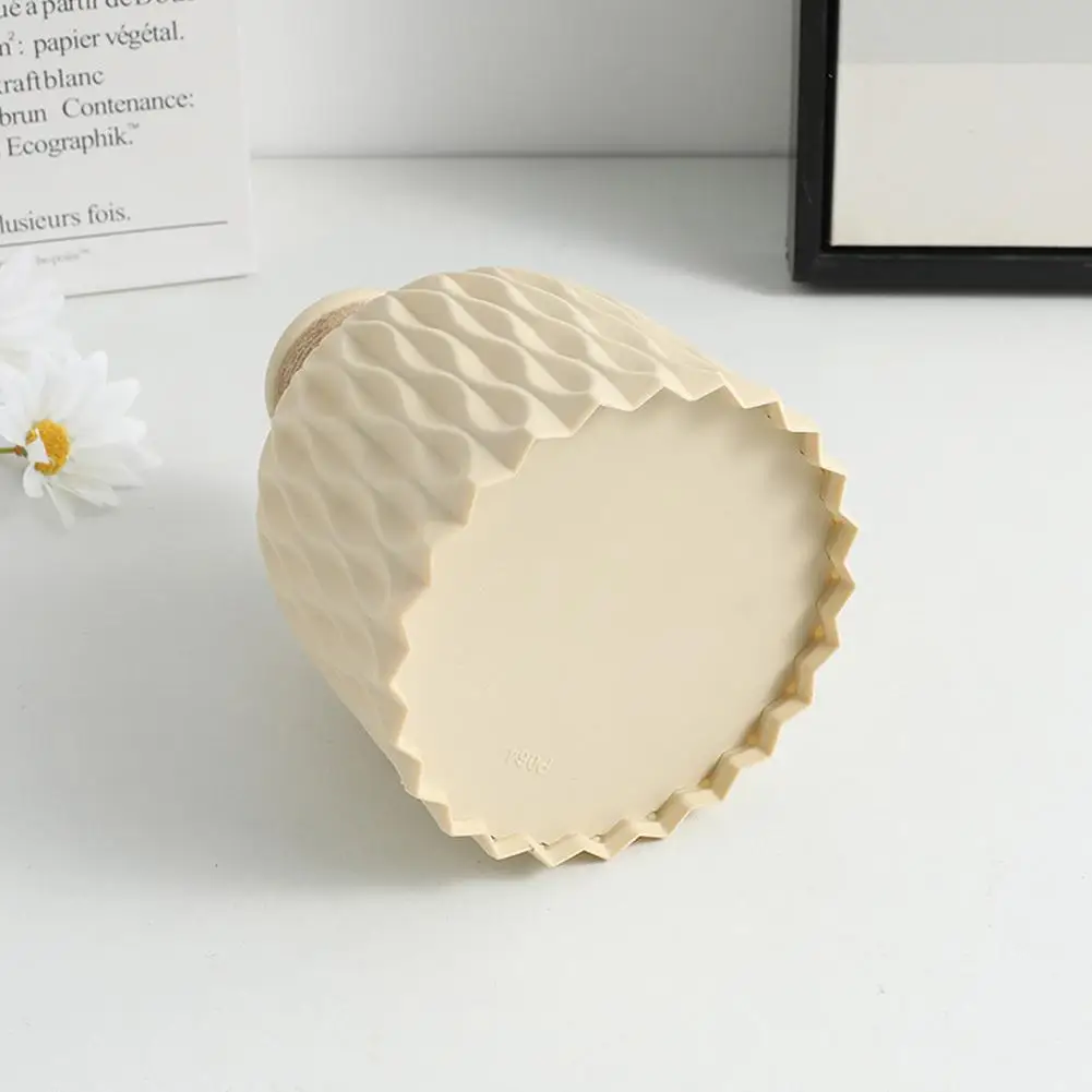Deko-Vase mit Seil-Optik – Bild 3