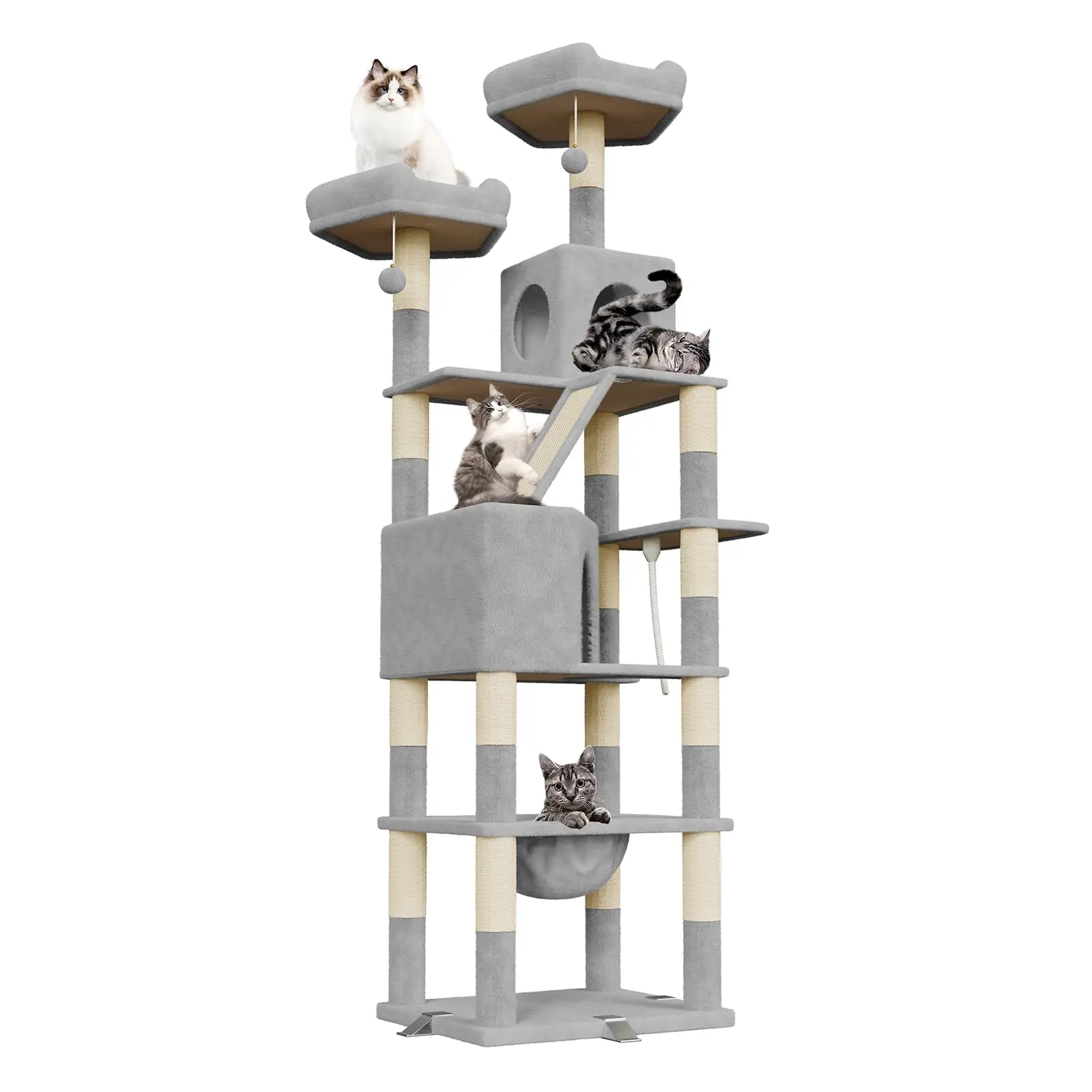 Oak & Tea XXL-Kratzbaum 208 cm – Bild 8