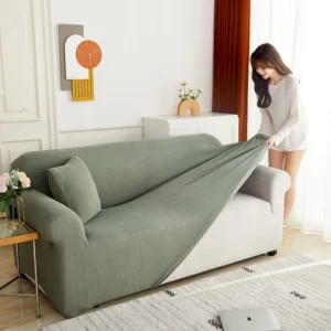 Jacquard-Stretch-Sofabezug