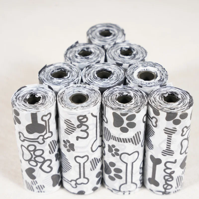 Hundekotbeutel mit Pfotenmotiv, 10 Rollen – Bild 16