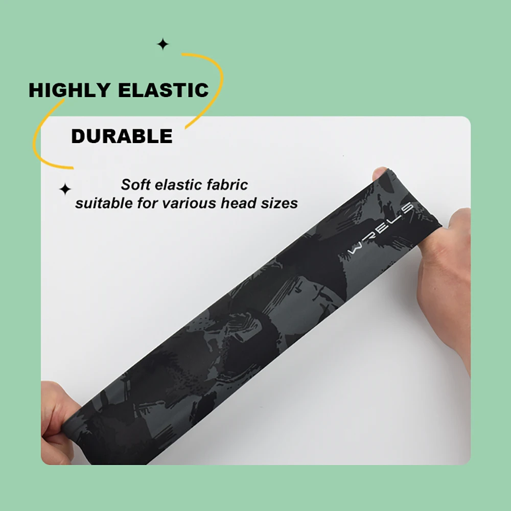 WRELS Sport-Stirnband, elastisch – Bild 3