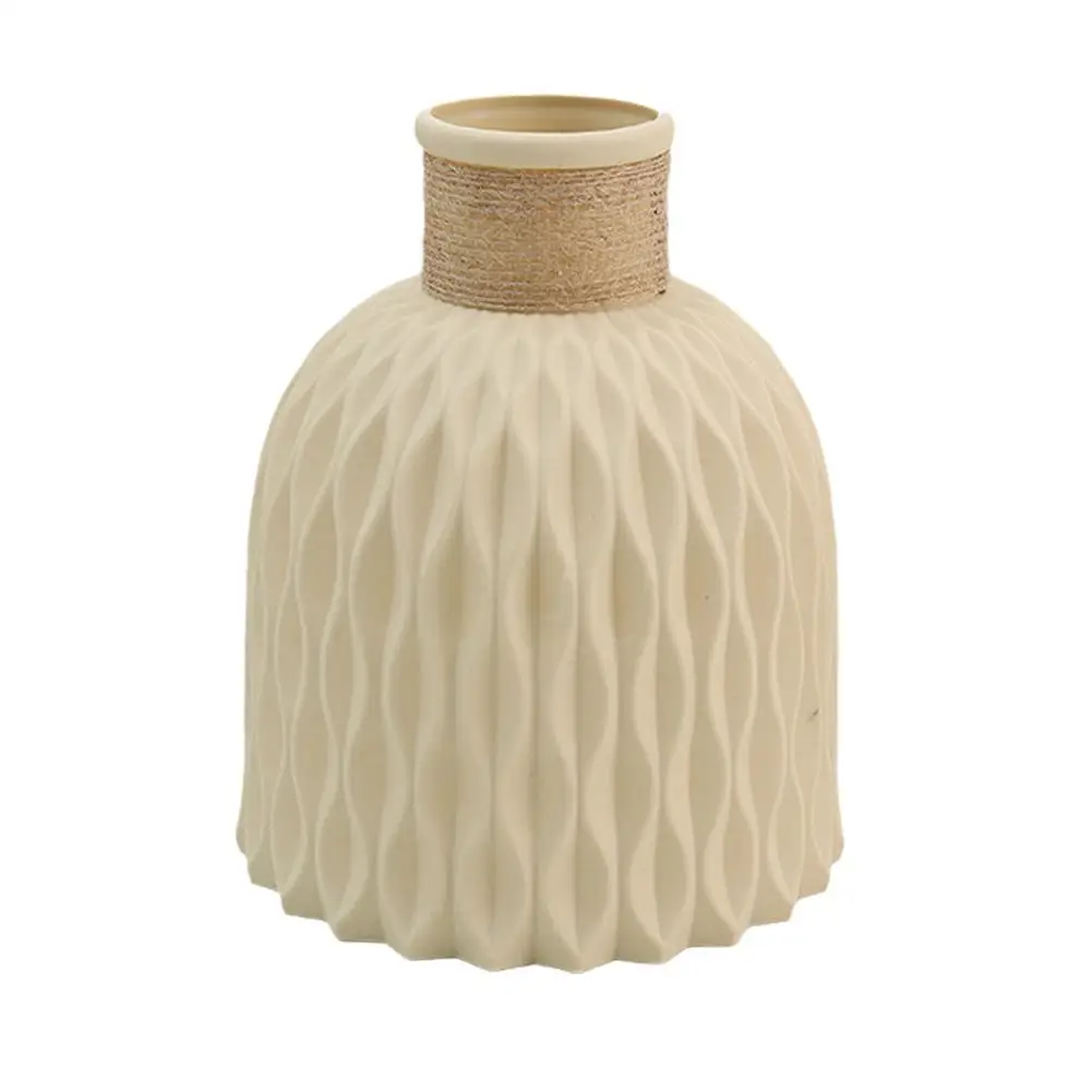 Deko-Vase mit Seil-Optik – Bild 6