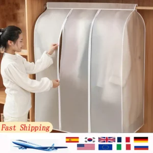 Transparente Kleiderschutzhülle für Kleider und Anzüge
