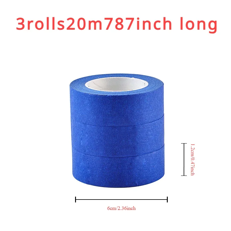Malerkrepp 3er-Set, 20 m je Rolle – Bild 8