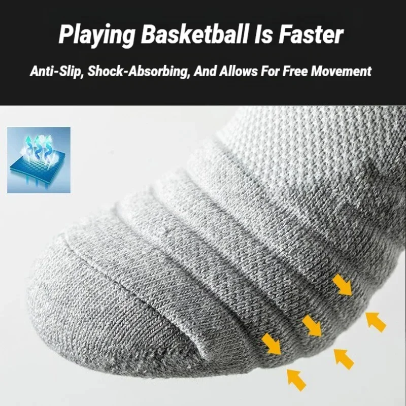 CHUANGRM Herren-Sportsocken, 3 Paar – Bild 4