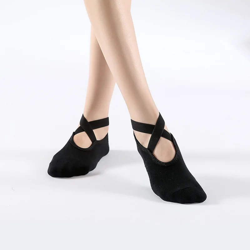 Damen-Yoga- und Pilates-Socken mit Noppen – Bild 5