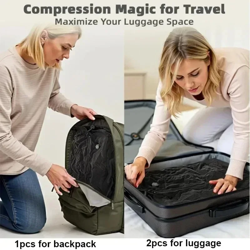 Vakuum-Packsack 17 L mit Handpumpe – für Reise und Camping – Bild 6