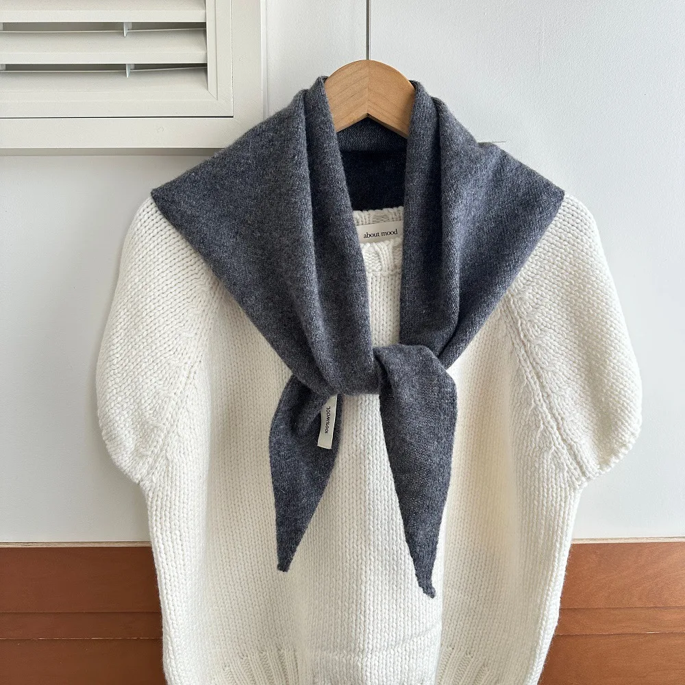 Damen-Winterschal aus 100 % Wolle – Bild 11
