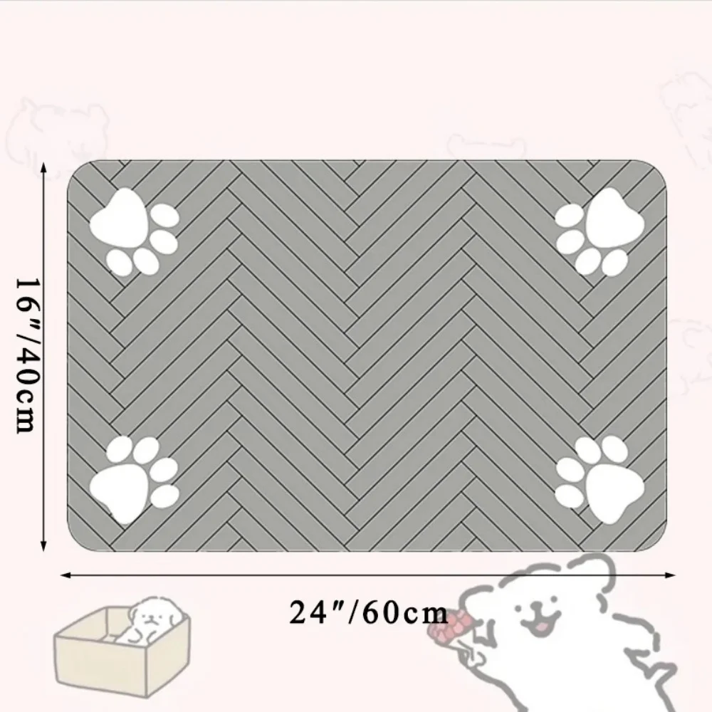 Wasserdichte Futtermatte für Hund und Katze – Bild 11
