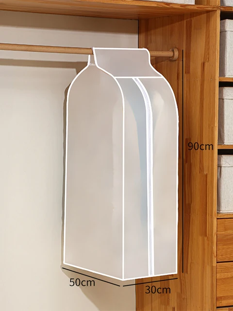 Transparente Kleiderschutzhülle für Kleider und Anzüge – Bild 7