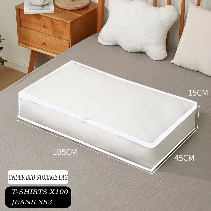 Unterbett-Aufbewahrungstasche, faltbar (1 oder 2 Stück) – Bild 14