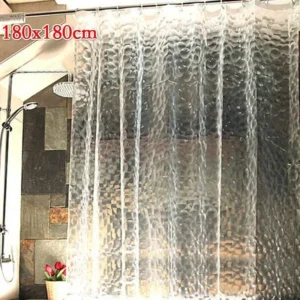 Duschvorhang 180 x 180 cm mit 3D-Motiv