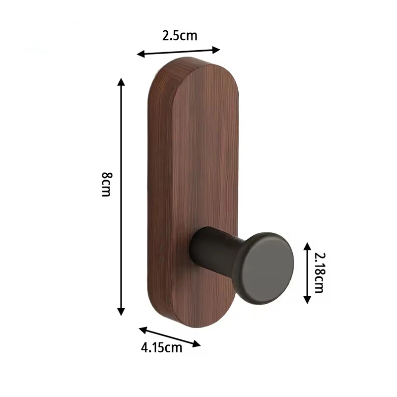 Selbstklebende Holz-Wandhaken – Bild 7