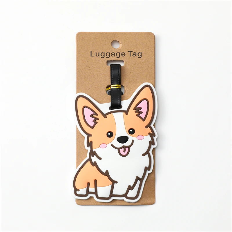 Kofferanhänger Corgi & Katze – Bild 2
