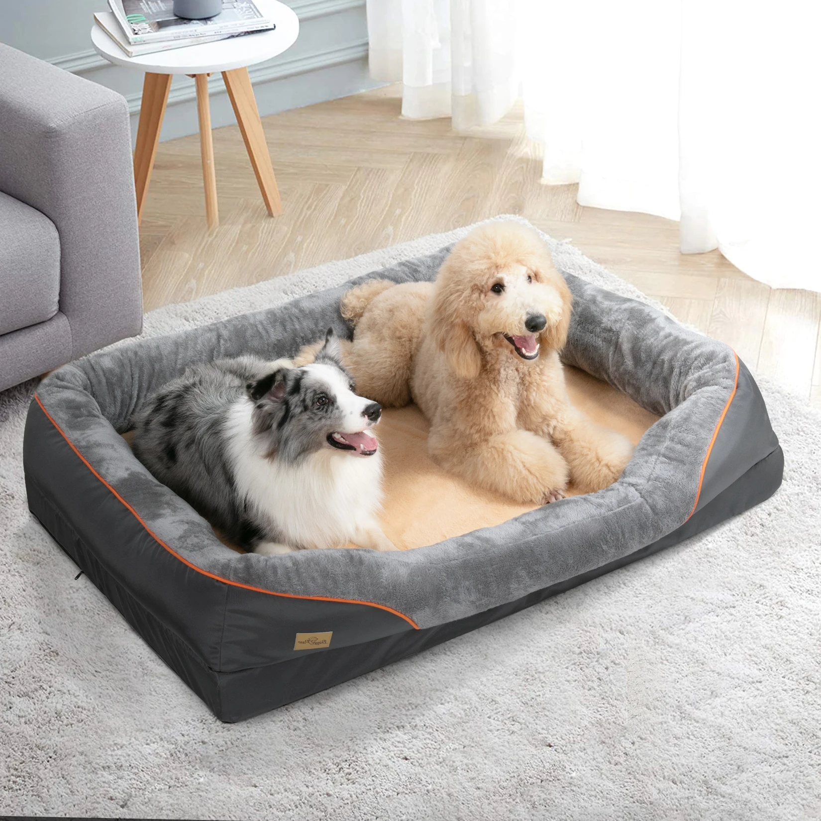 Großes Hundebett, weich und bequem – Bild 2