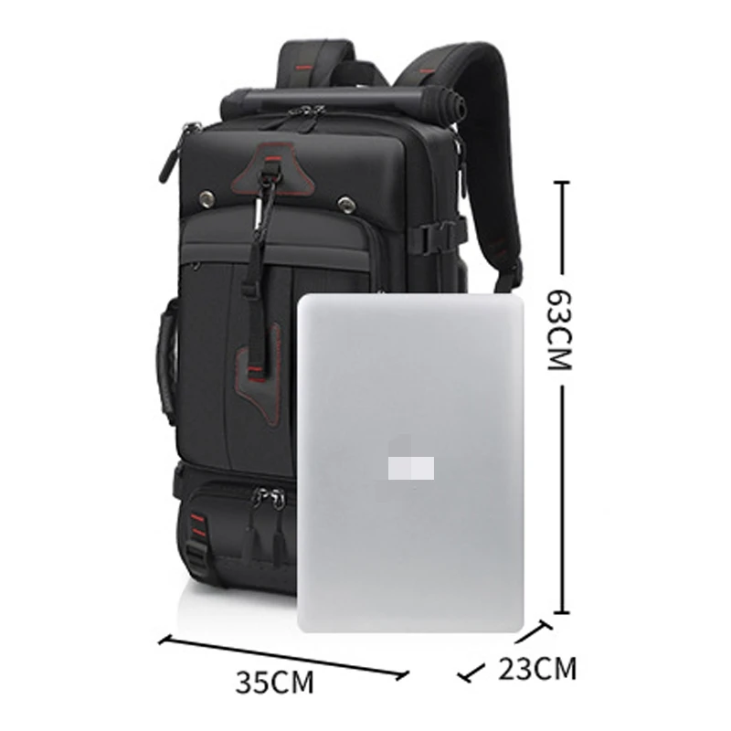Reiserucksack mit großem Volumen und Laptopfach bis 17 Zoll – Bild 8