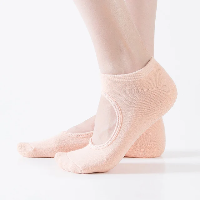Damen-Yoga- und Pilates-Socken mit Noppen – Bild 9