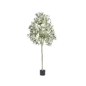 SucceBuy künstlicher Olivenbaum, 120 bis 180 cm hoch