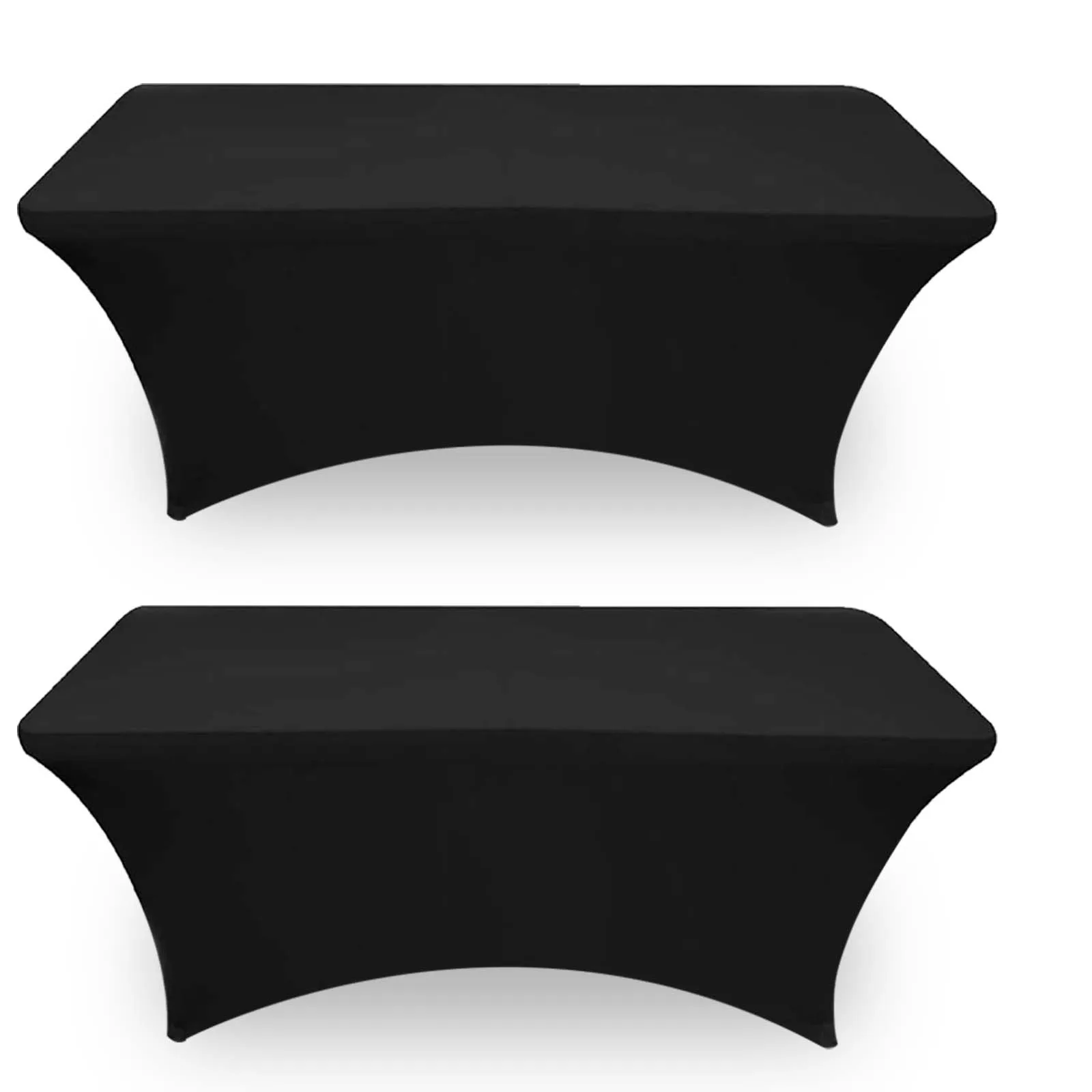 Stretch-Tischhusse schwarz für Klapptische (1,2 oder 1,8 m) – Bild 11