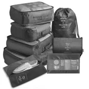 Packtaschen-Set für Koffer, 7-teilig