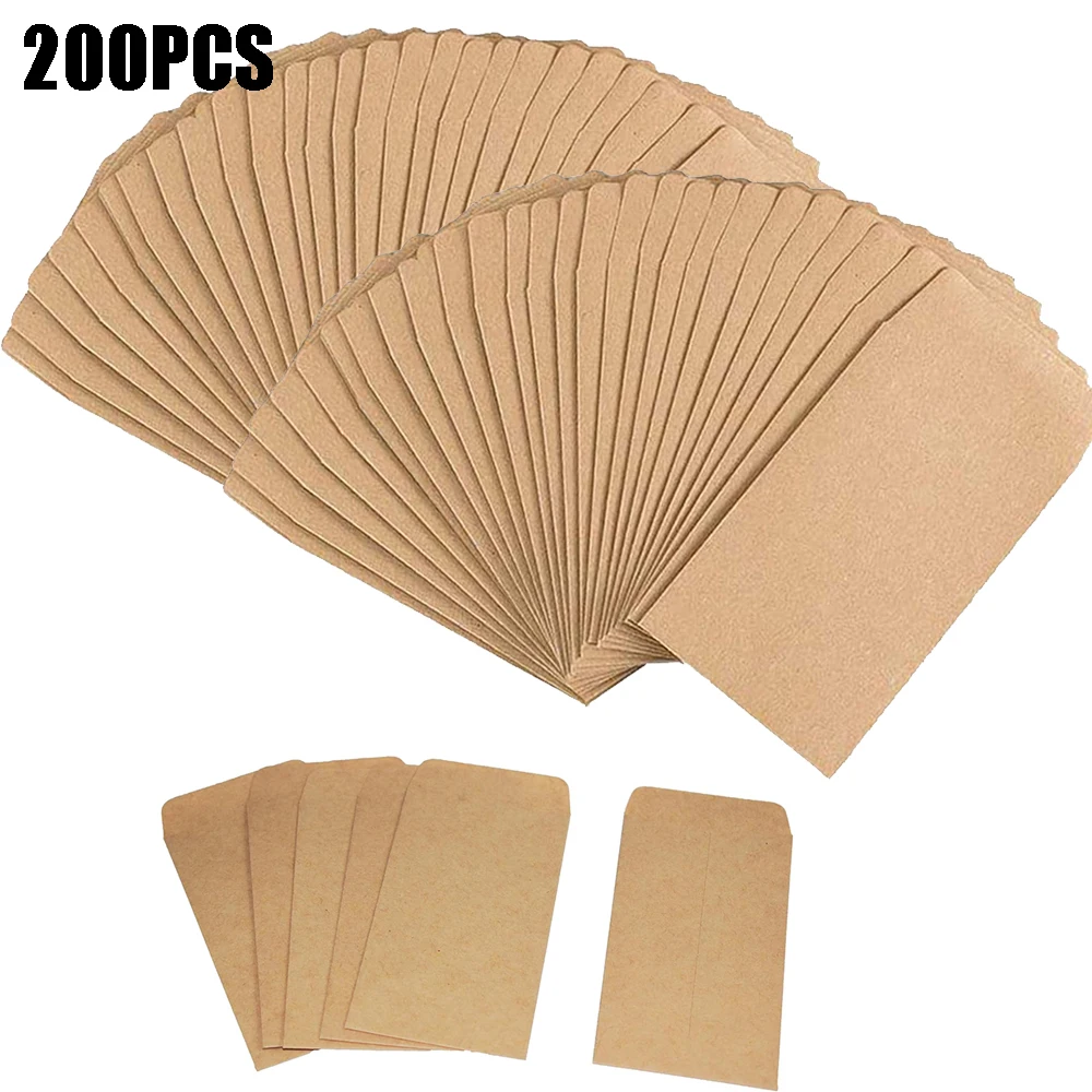 Kleine Papierumschläge 6 × 10 cm, 100 oder 200 Stück – Bild 8