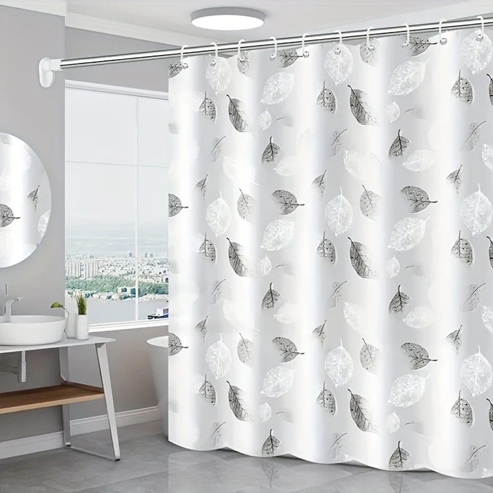 Duschvorhang aus PEVA, transparent und wasserdicht – Bild 9