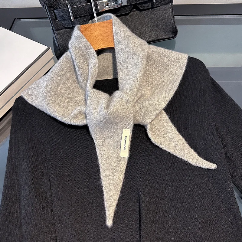 Damen-Winterschal aus 100 % Wolle – Bild 18