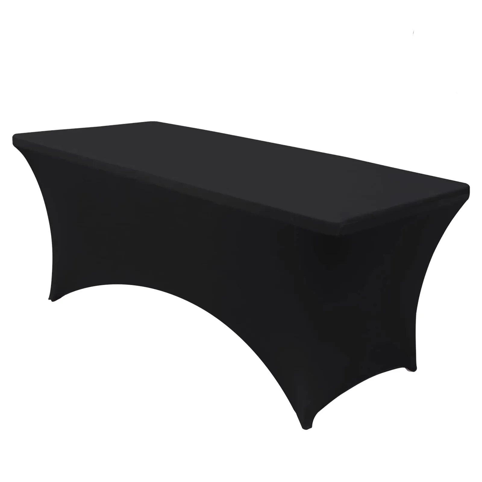 Stretch-Tischhusse schwarz für Klapptische (1,2 oder 1,8 m) – Bild 8