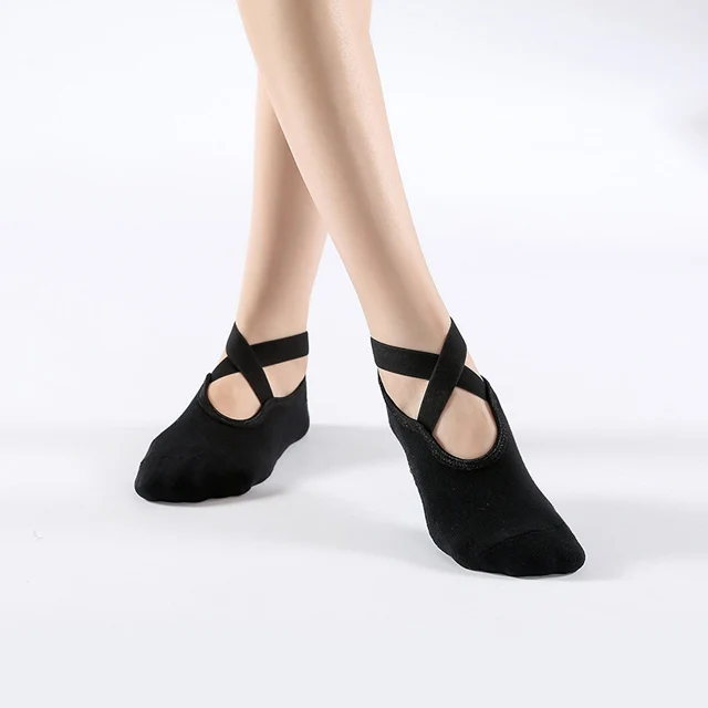 Damen-Yoga- und Pilates-Socken mit Noppen – Bild 8