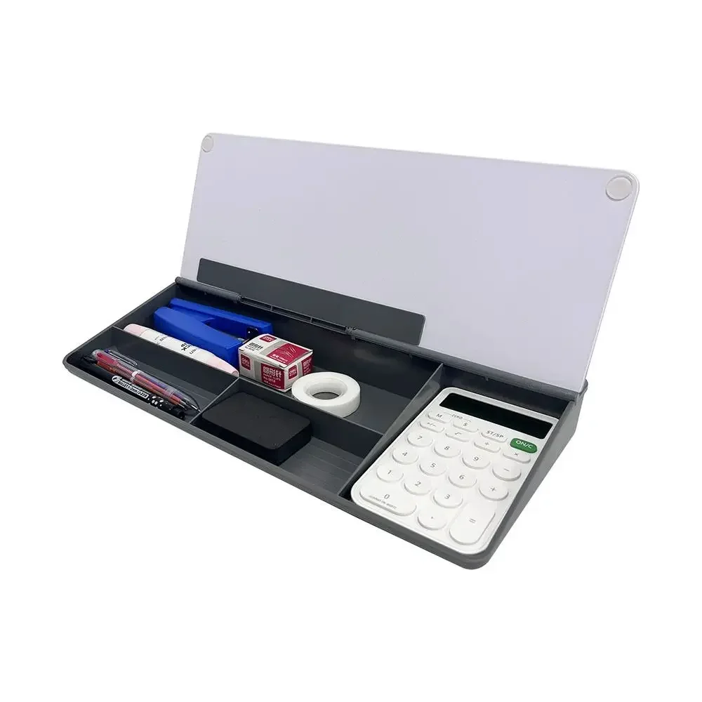 Schreibtisch-Whiteboard mit Ablage – Bild 4