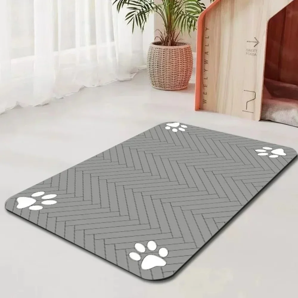 Wasserdichte Futtermatte für Hund und Katze – Bild 3