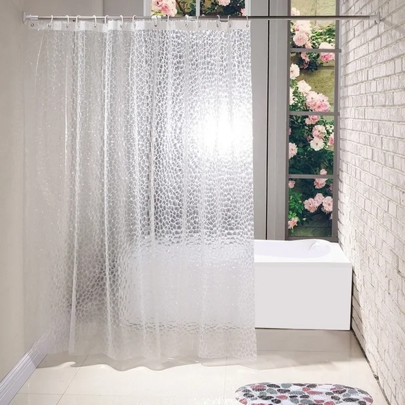 Duschvorhang 180 x 180 cm mit 3D-Motiv – Bild 8